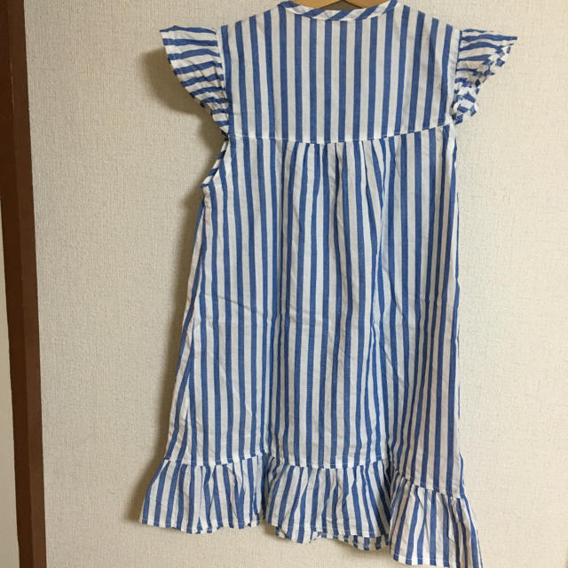 西松屋(ニシマツヤ)の フリルワンピース キッズ キッズ/ベビー/マタニティのキッズ服女の子用(90cm~)(ワンピース)の商品写真