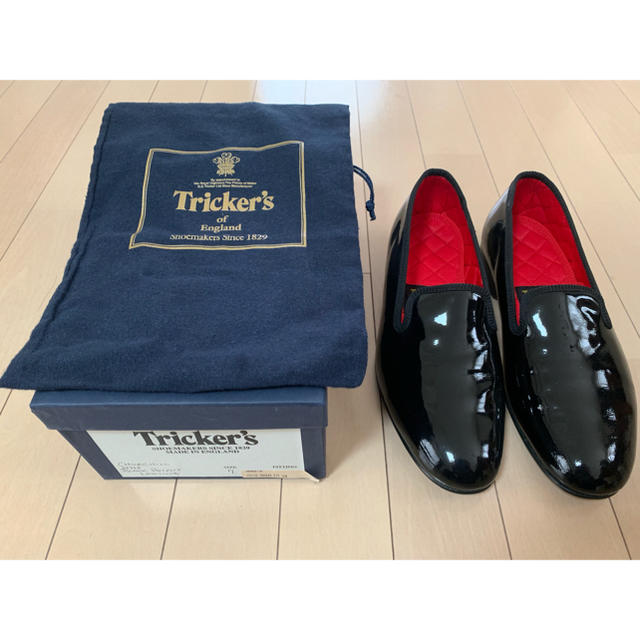 Trickers(トリッカーズ)のTricker’s トリッカーズ ルームシューズ オペラパンプス サイズ7 メンズの靴/シューズ(ドレス/ビジネス)の商品写真