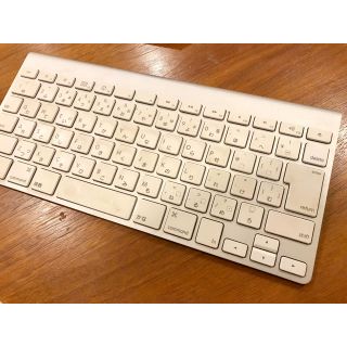 マック(Mac (Apple))のApple 純正品 ワイヤレスキーボード A1314(PCパーツ)