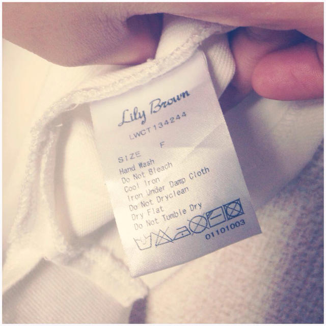 Lily Brown(リリーブラウン)のLilybrown ハイネックTシャツ♡ レディースのトップス(Tシャツ(半袖/袖なし))の商品写真