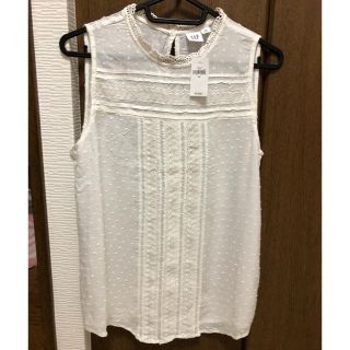 ギャップ(GAP)の【GAP】ノースリーブ レースブラウス(シャツ/ブラウス(半袖/袖なし))