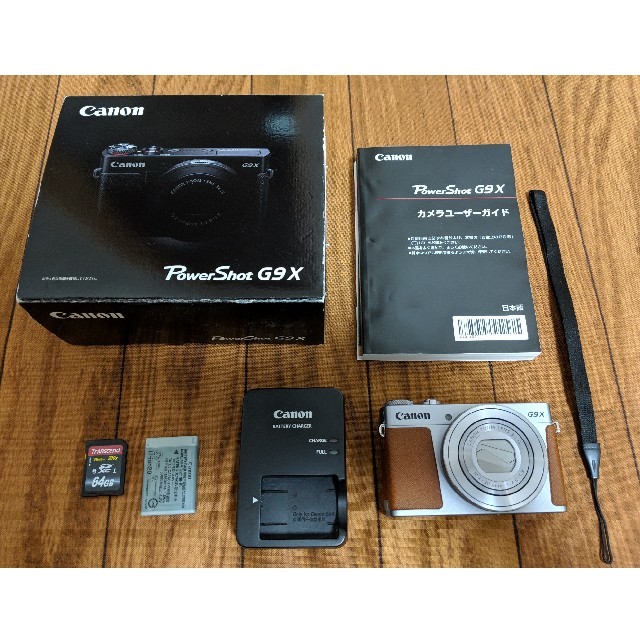 Canon PowerShot G9X 64GB SDカード付カメラ