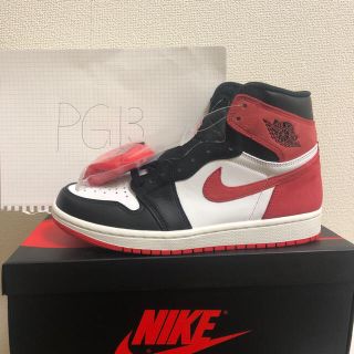 ナイキ(NIKE)のAIR JORDAN1 RETRO HIGH OGトラックレッド エアジョーダン(スニーカー)