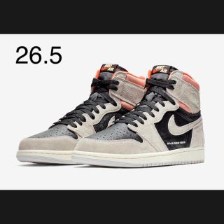 ナイキ(NIKE)のAIR JORDAN 1 Neutral Grey 26.5(スニーカー)