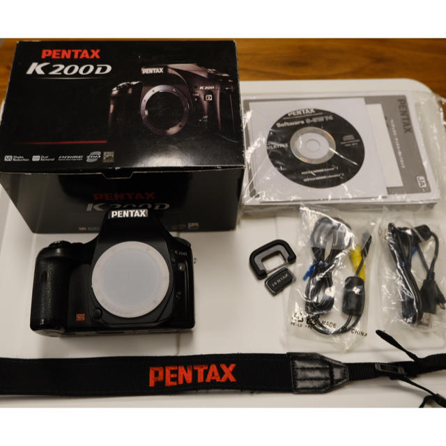 PENTAX(ペンタックス)のPENTAX K200D スマホ/家電/カメラのカメラ(デジタル一眼)の商品写真