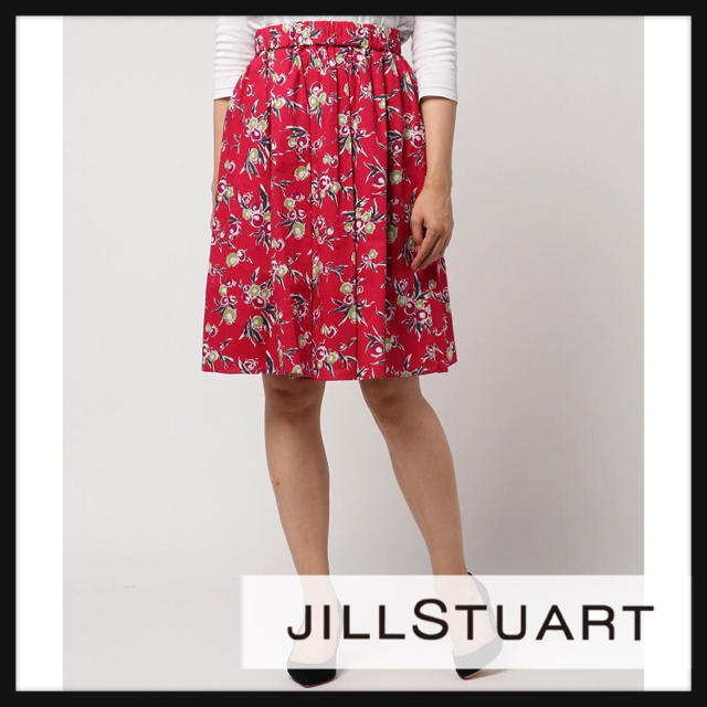 【新品・未使用】●JILLSTUART● ルシエルフラワースカート ０