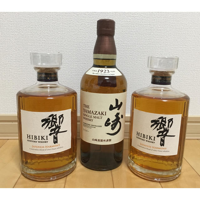 送料込  SUNTORY 響 JH 2本  山崎 NV 1本 セット