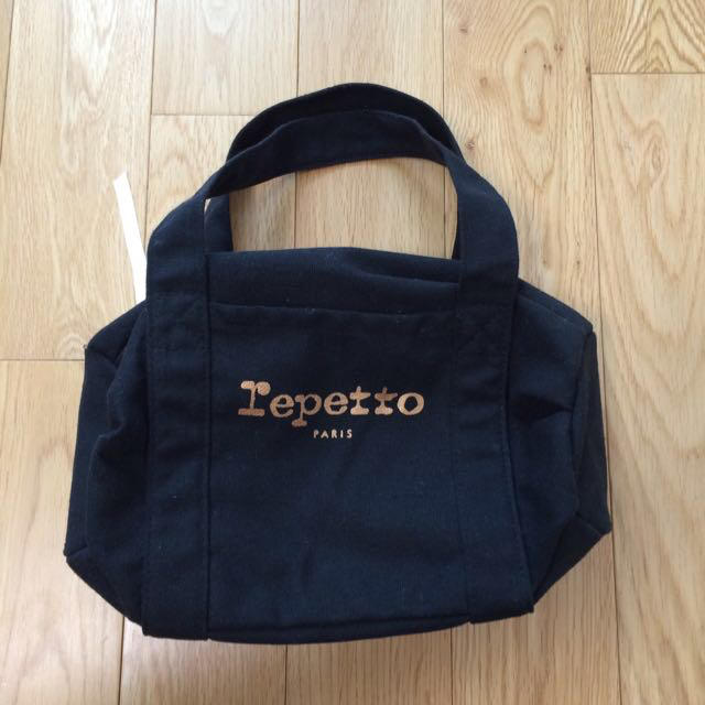 repetto(レペット)のコットン製ミニボストンバッグ レディースのバッグ(ボストンバッグ)の商品写真