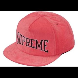 シュプリーム(Supreme)のsupreme キャップ ピンク☆(キャップ)