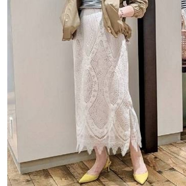 IENA - 【新品】IENA ♡パネル レースロングスカート 定価 19,440円の通販 by いっこ's shop｜イエナならラクマ