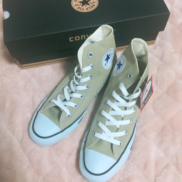 CONVERSE(コンバース)のコンバース オールスター ベージュ ハイカット 24㎝ レディースの靴/シューズ(スニーカー)の商品写真