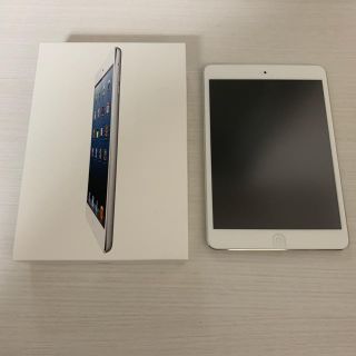 アップル(Apple)のiPad mini WiFi +Cellular 16GB White(タブレット)