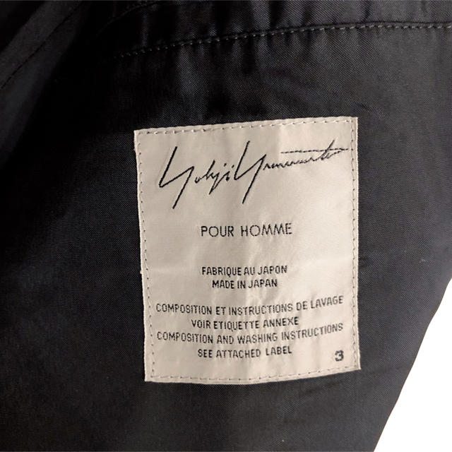 Yohji Yamamoto(ヨウジヤマモト)の[値下げ] YohjiYamamoto ヨウジヤマモト ライダースジャケット メンズのジャケット/アウター(ライダースジャケット)の商品写真
