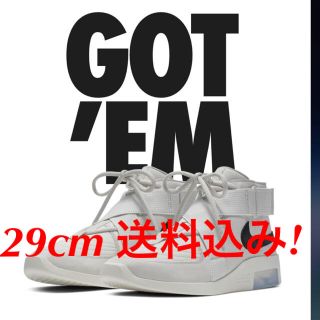 ナイキ(NIKE)の新品未使用 NIKE AIR FEAR OF GOD RAID 29cm (スニーカー)