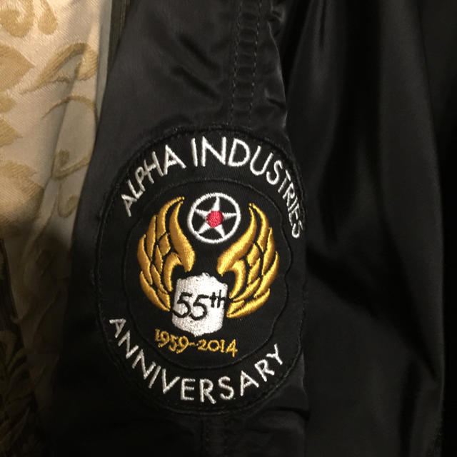 ALPHA INDUSTRIES(アルファインダストリーズ)の最終値下げ‼️ALPHA 55周年記念限定 N-3B シリアルナンバー入り メンズのジャケット/アウター(ミリタリージャケット)の商品写真