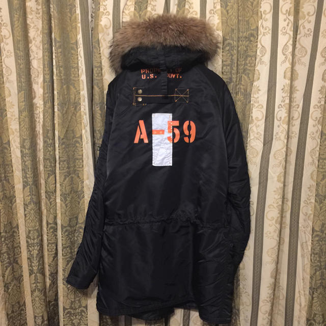 ALPHA INDUSTRIES(アルファインダストリーズ)の最終値下げ‼️ALPHA 55周年記念限定 N-3B シリアルナンバー入り メンズのジャケット/アウター(ミリタリージャケット)の商品写真