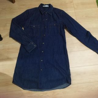 アズールバイマウジー(AZUL by moussy)のAZUL シャツワンピ(シャツ/ブラウス(長袖/七分))