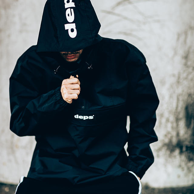 deps ANORAK JACKET【BLACK×BLACK】 スポーツ/アウトドアのフィッシング(ウエア)の商品写真