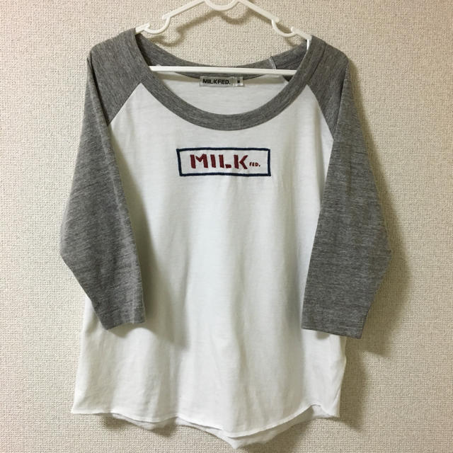 MILKFED.(ミルクフェド)のMILK FED.七分袖 レディースのトップス(Tシャツ(長袖/七分))の商品写真