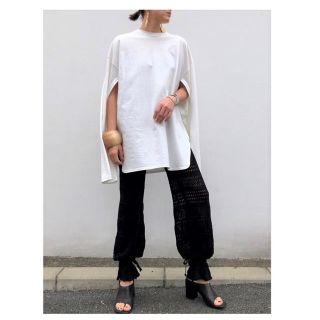 アパルトモンドゥーズィエムクラス(L'Appartement DEUXIEME CLASSE)のmediam Sleeve Open Long Tee (Tシャツ/カットソー(七分/長袖))