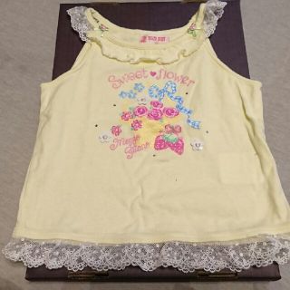 メゾピアノ(mezzo piano)のメゾピアノ mezzo piano 100 ノースリーブ(Tシャツ/カットソー)