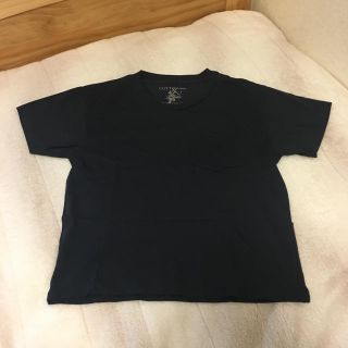 Tシャツ ネイビー 綿100(Tシャツ(半袖/袖なし))