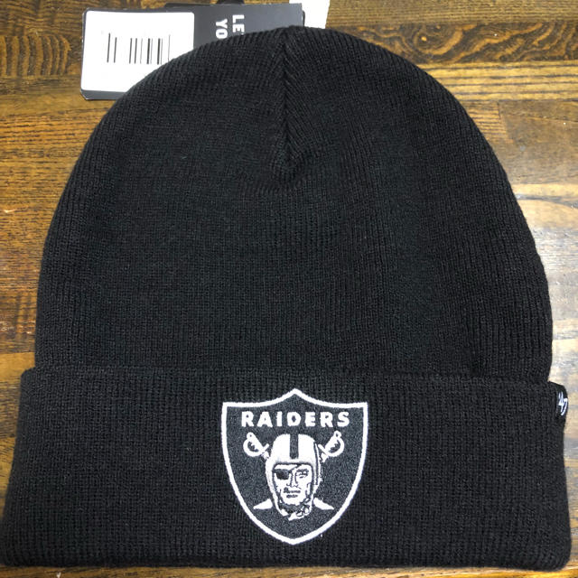 3947BeanieCOLOR新品 Supreme NFL Raiders 47 Beanie