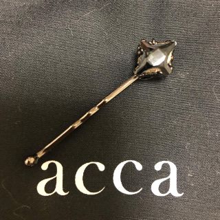 アッカ(acca)のacca ピン（ブラック系）(ヘアピン)