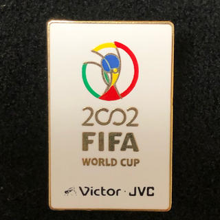ビクター(Victor)の2002 FIFA WORLD COP  記念ピンバッチ 非売品(記念品/関連グッズ)