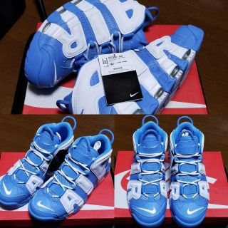 ナイキ(NIKE)の【詐欺に注意！！】エア モア アップテンポ uptempo ブルー モアテン(スニーカー)