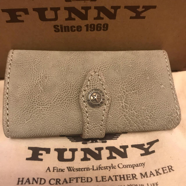 FUNNY(ファニー)のファニー FUNNY キーケース エレファント 象革 日本製 本革 新品未使用B メンズのファッション小物(キーケース)の商品写真