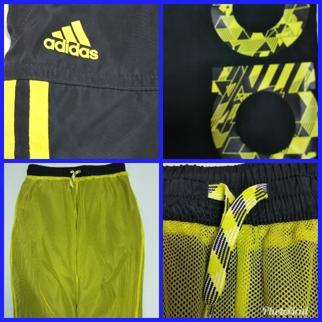 adidas(アディダス)のadidasハーフパンツ160センチ キッズ/ベビー/マタニティのキッズ服男の子用(90cm~)(パンツ/スパッツ)の商品写真