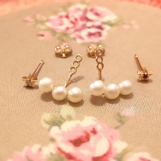 スタージュエリー STAR JEWELRY クリスマス限定 パール ピアス