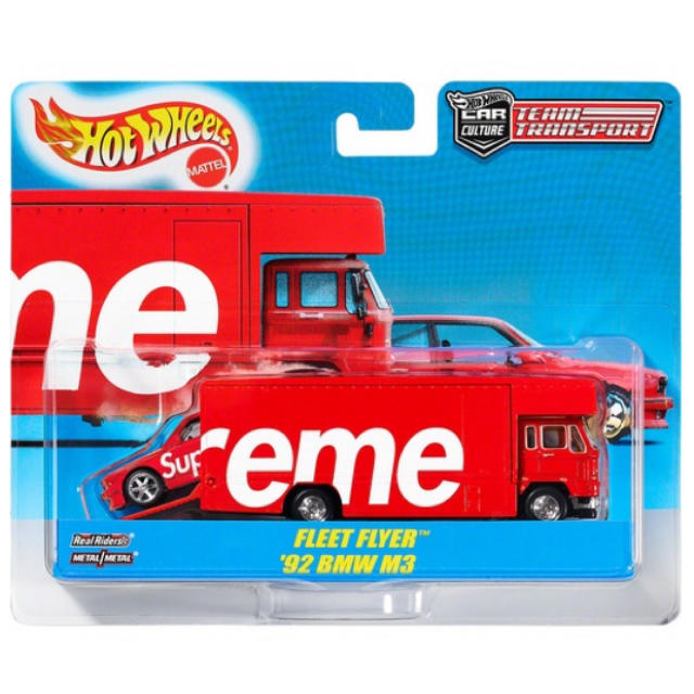 Supreme(シュプリーム)のSupreme Hot Wheels Fleet Flyer+1992 BMW  エンタメ/ホビーのおもちゃ/ぬいぐるみ(ミニカー)の商品写真