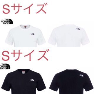 ザノースフェイス(THE NORTH FACE)のノースフェイス Tシャツ 2着同梱版 白Sサイズ×1着 黒Sサイズ×1着(Tシャツ/カットソー(半袖/袖なし))