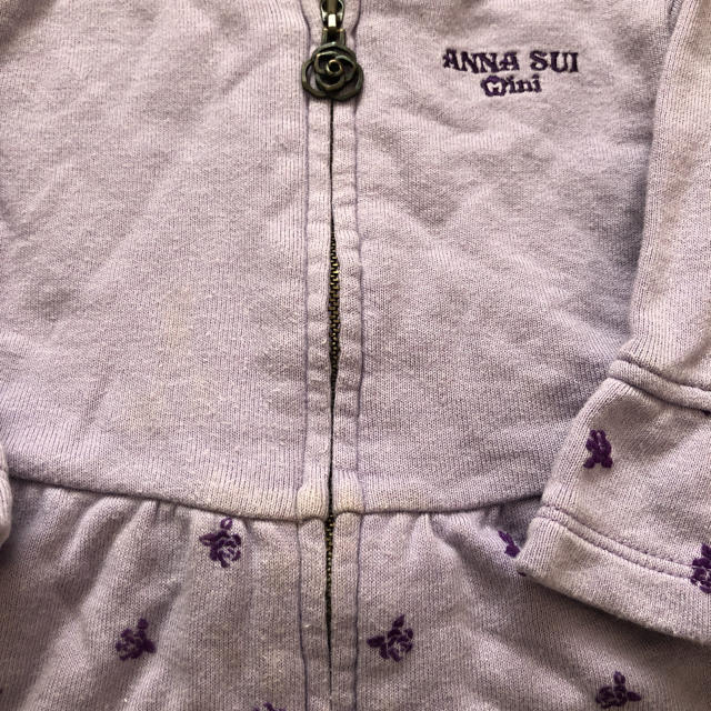 ANNA SUI mini(アナスイミニ)のアナスイミニ カーディガン サイズ90 キッズ/ベビー/マタニティのキッズ服女の子用(90cm~)(カーディガン)の商品写真