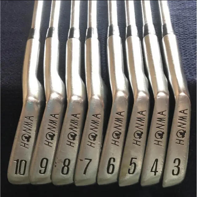 名器☆HONMA ヒロホンマ　PP-737 TOUR MODEL  9本セット