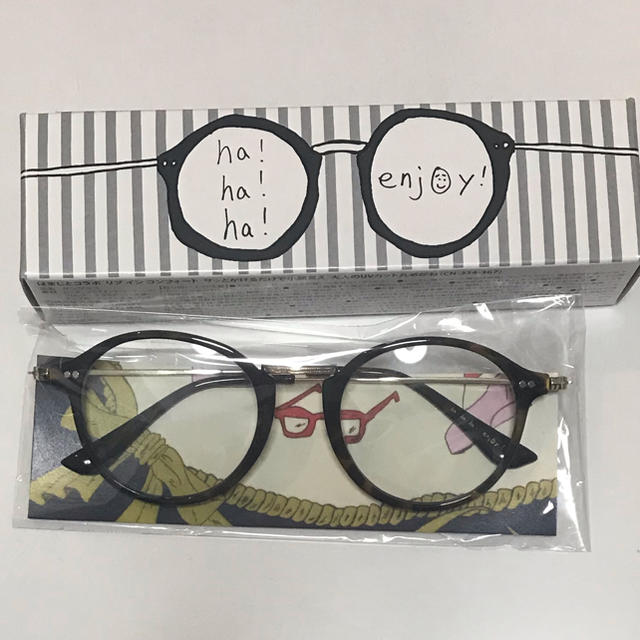 丸メガネ UVカット レディースのファッション小物(サングラス/メガネ)の商品写真