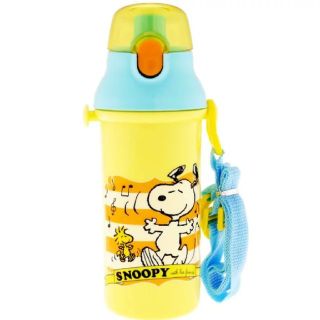 スヌーピー(SNOOPY)のスヌーピー 新品 プッシュ式 直のみスポーツボトル 480ml(水筒)