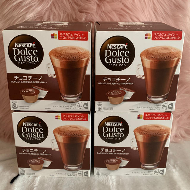 Nestle(ネスレ)のネスレ  チョコチーノ ドルチェグスト カプセル4箱セット ネスカフェ  食品/飲料/酒の飲料(コーヒー)の商品写真