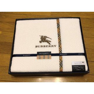 バーバリー(BURBERRY)の新品未使用：自宅保管品　BURBERRY タオルシーツ(シーツ/カバー)