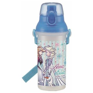 ディズニー(Disney)のアナ雪 新品 プッシュ式 直のみスポーツボトル 480ml(水筒)