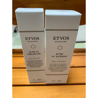 エトヴォス(ETVOS)のエトヴォス ETVOS アクネvcローション➕クリーム セット(化粧水/ローション)