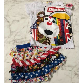 ジャム(JAM)の美品☆JAM トップス&パンツセット☆80(Ｔシャツ)