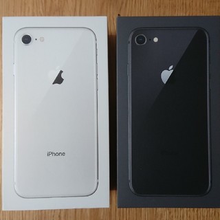 アップル(Apple)のiPhone8 本体 64GB シムフリー 新品未使用【ここ】(スマートフォン本体)