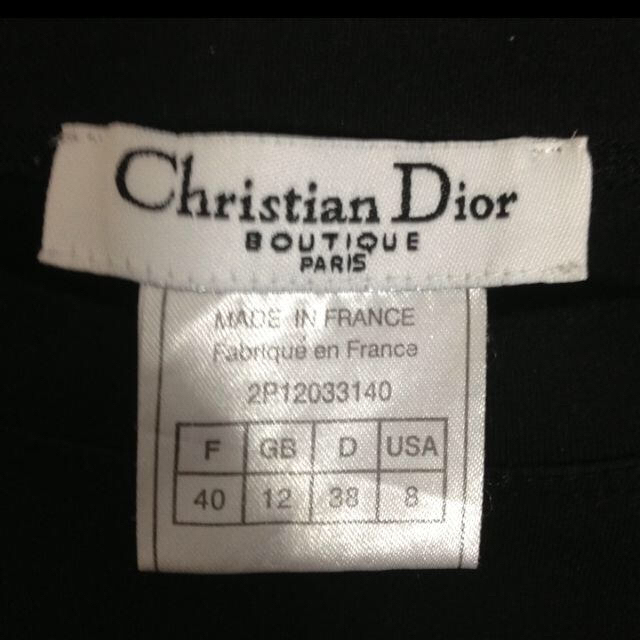 Christian Dior(クリスチャンディオール)のディオールTシャツ レディースのトップス(Tシャツ(半袖/袖なし))の商品写真