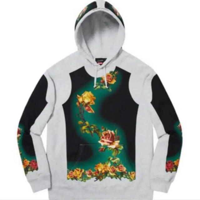 【新品M】Supreme Floral Print Hoodedトップス