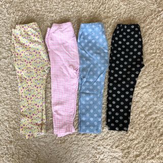 ユニクロ(UNIQLO)のユニクロ パンツ レギンス ４つセット 90(パンツ/スパッツ)