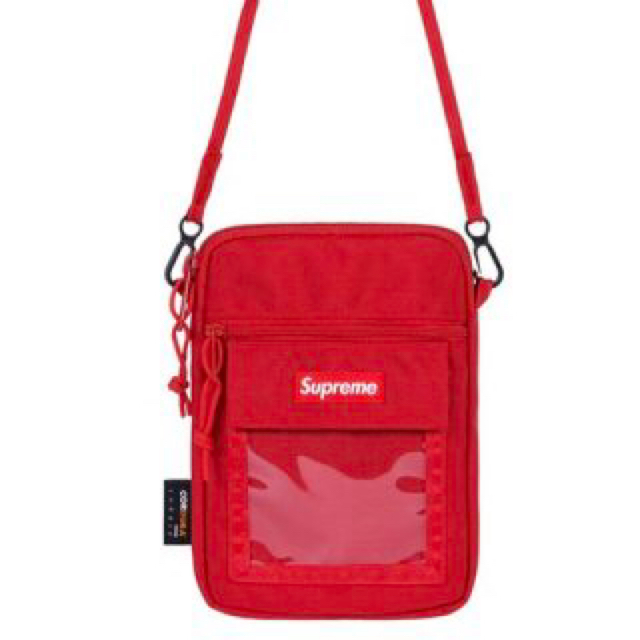 19ss week9 supreme utility pouch 赤 red