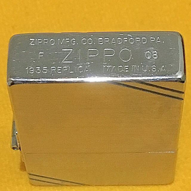 ジッポー　ZIPPO  1935 レプリカ　外ヒンジ3バレル